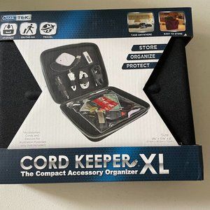 Black Cord Organizer case